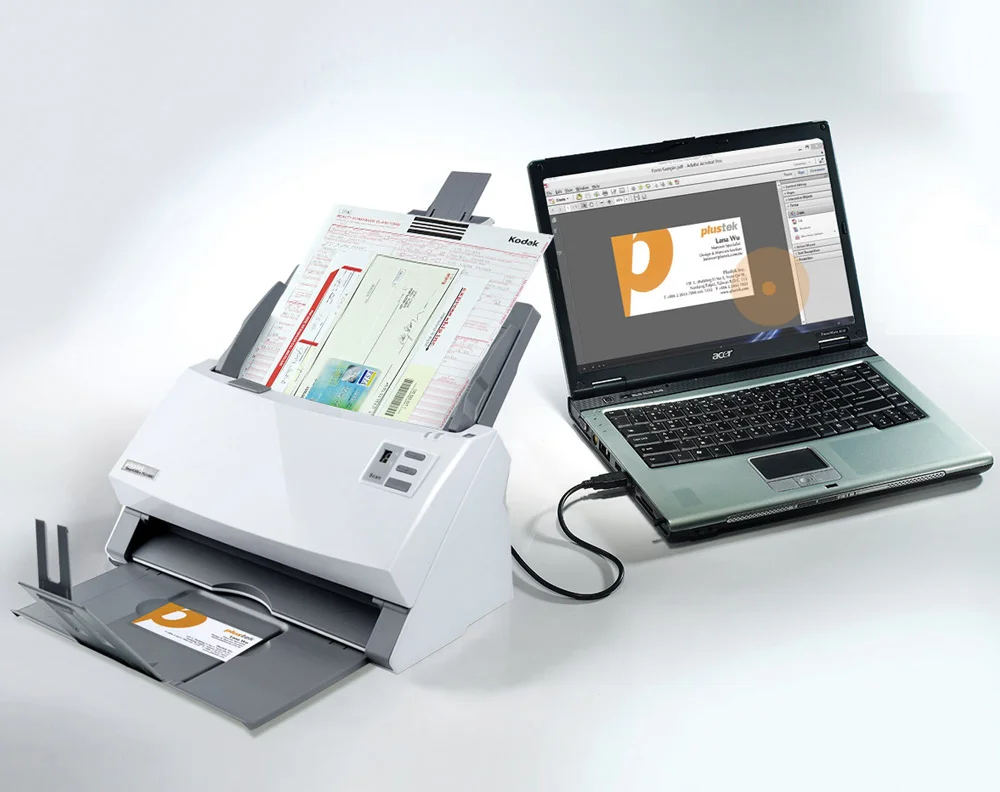 Сканер протяжный Plustek SmartOffice PS3180U (0284TS) A4 белый