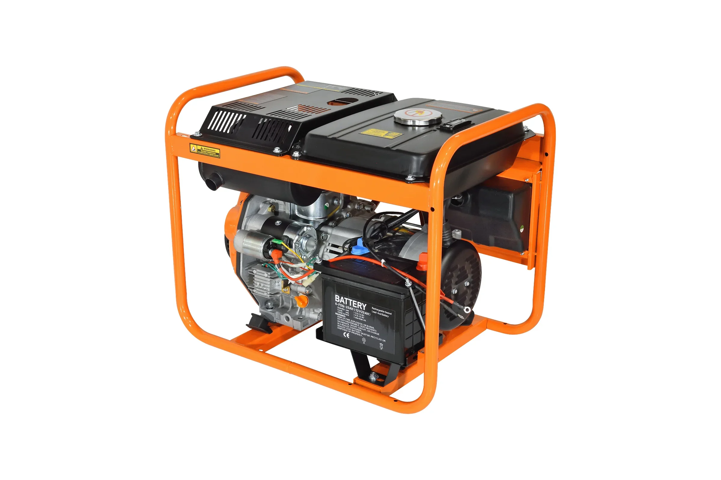 Генератор Carver PPG - 5000DE 3.6кВт