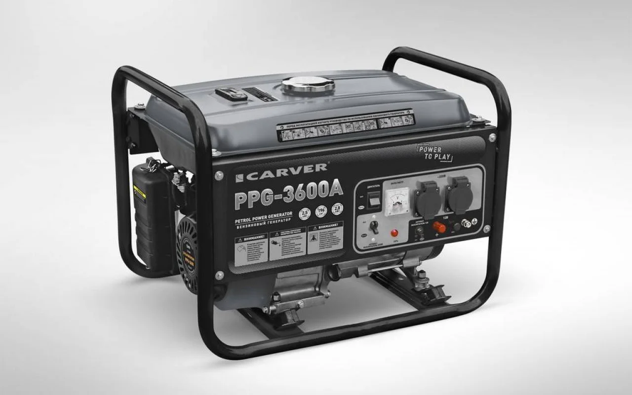 Генератор Carver PPG- 2500A 2.3кВт