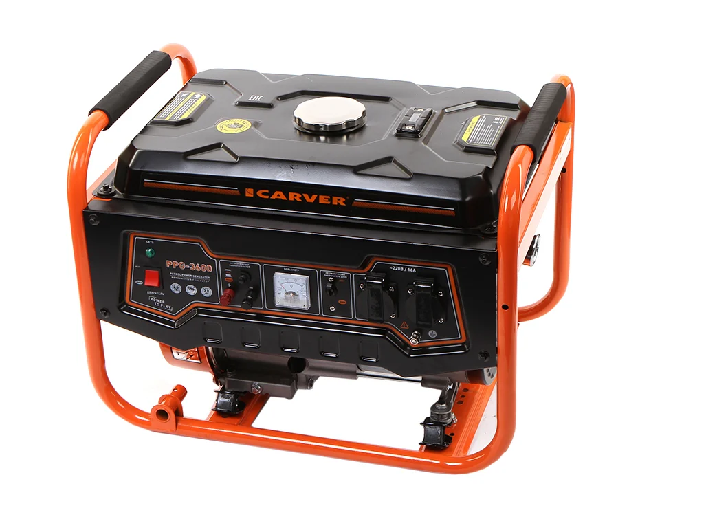 Генератор Carver PPG- 3600A 2.8кВт