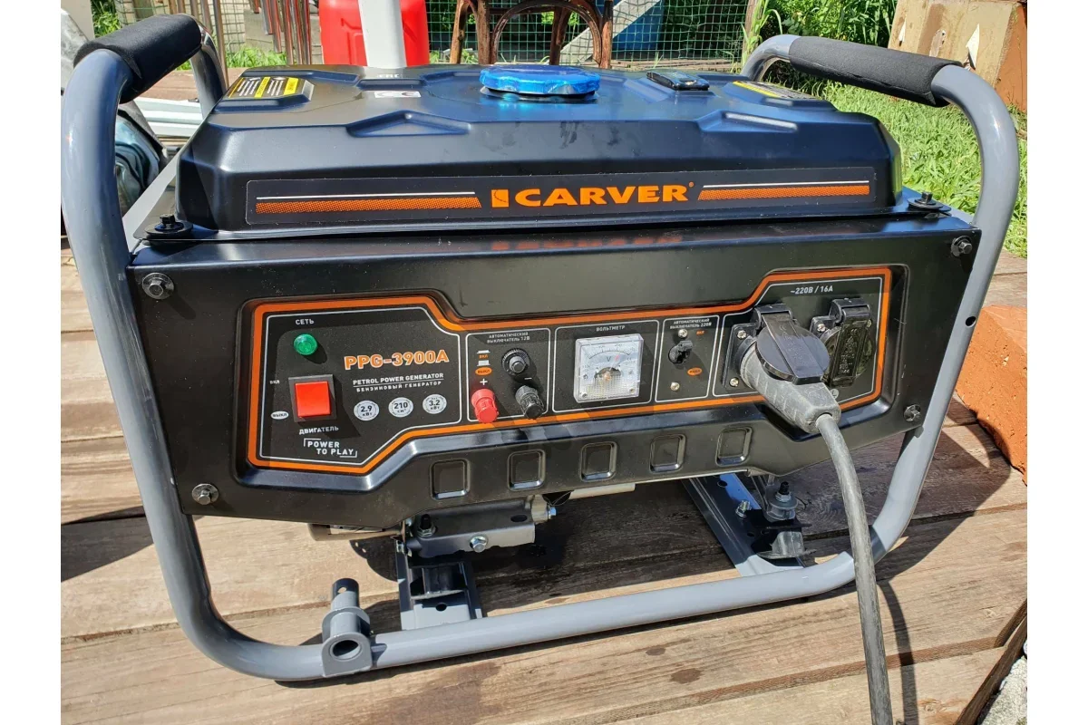 Генератор Carver PPG- 3900A BUILDER 3кВт