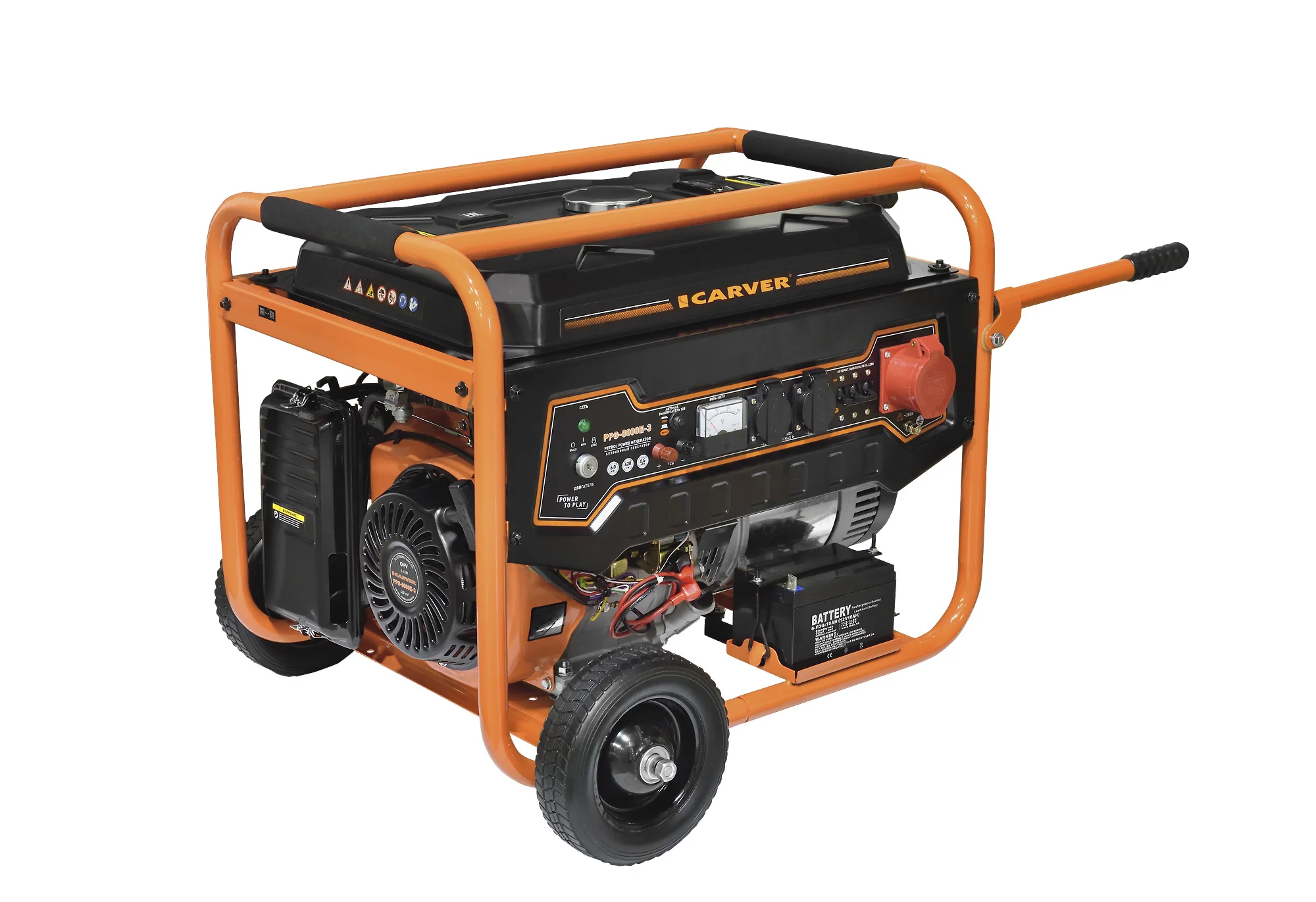Генератор Carver PPG- 8000E 6.5кВт