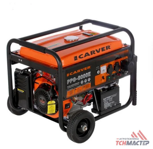 Генератор Carver PPG- 8000E 6.5кВт