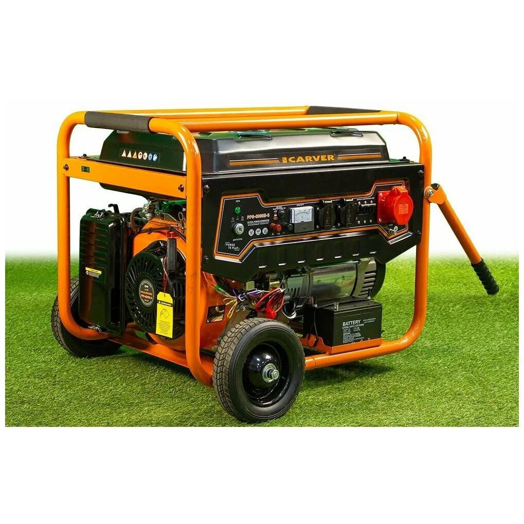 Генератор Carver PPG- 8000E-3 6кВт