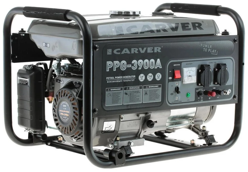 Генератор Carver PPG-3900A 3.2кВт
