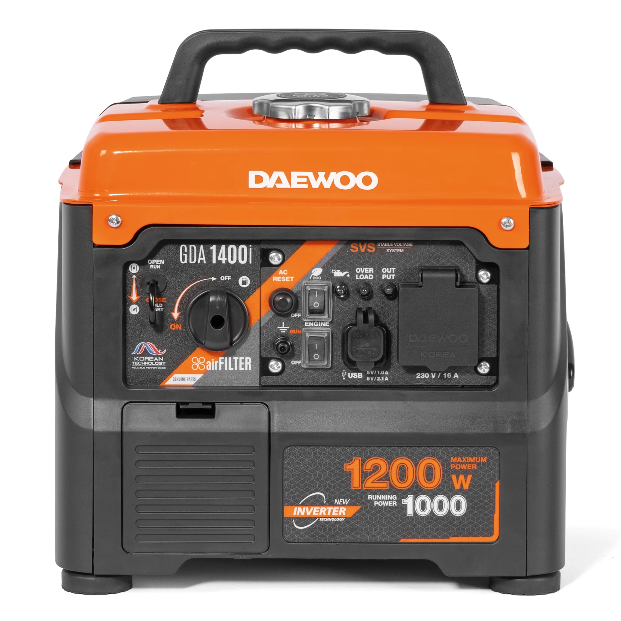 Генератор Daewoo GDA 1400i 1.2кВт