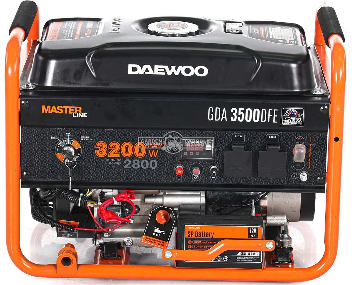 Генератор Daewoo Master GDA 3500 3.2кВт
