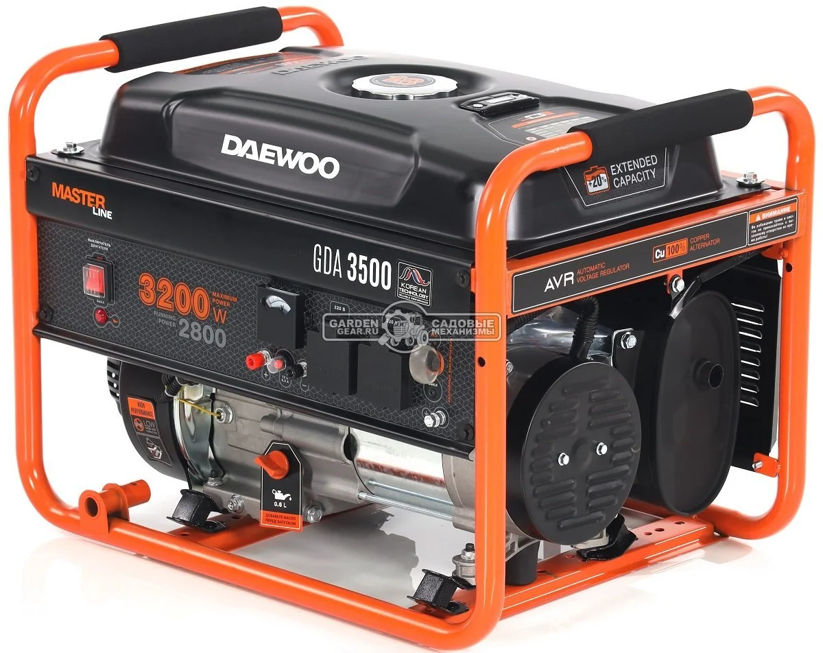 Генератор Daewoo Master GDA 3500 3.2кВт