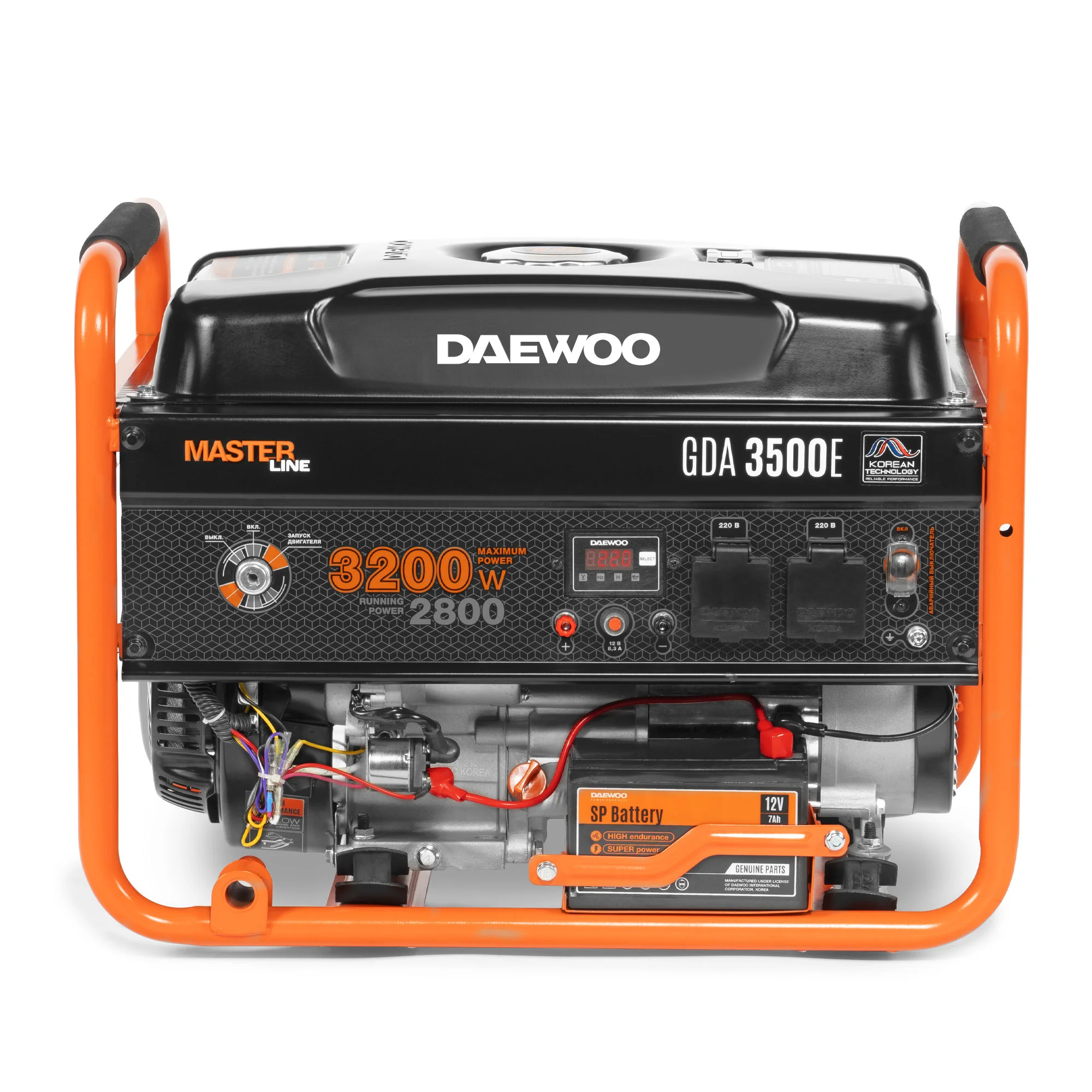 Генератор Daewoo Master GDA 3500 DFE 3.2кВт