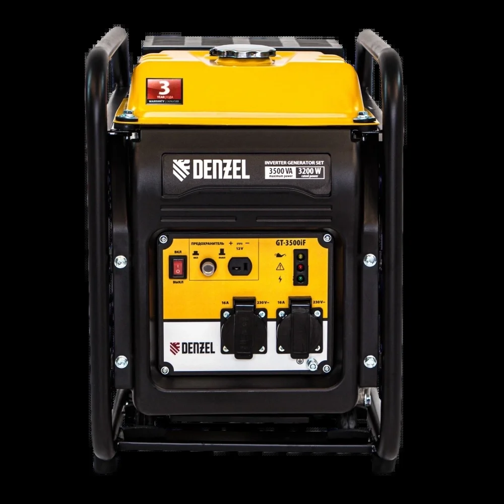 Генератор Denzel GT-2500iF 2.5кВт
