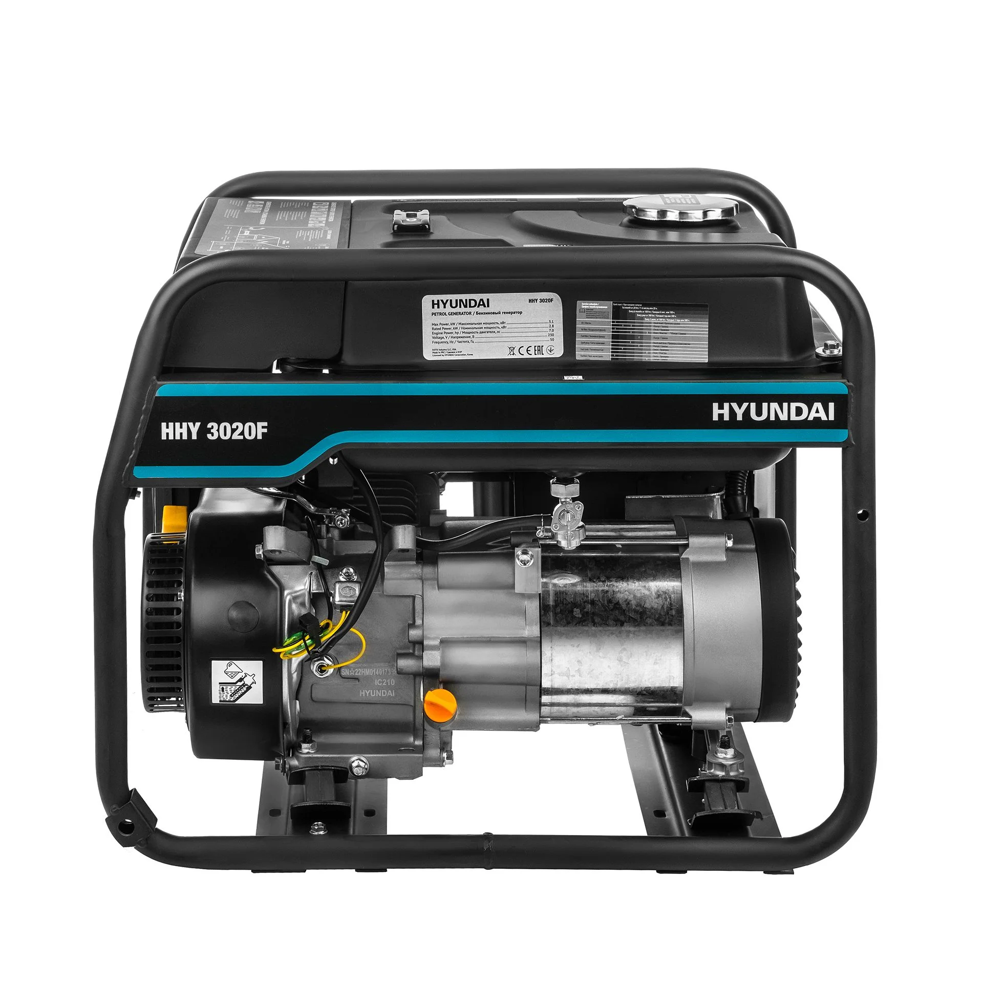 Генератор Hyundai HHY 3020F 3.1кВт