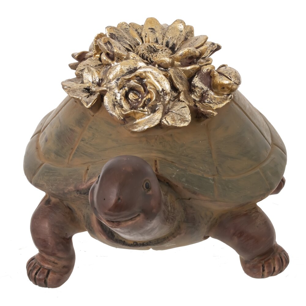 Фигурка декоративная "Черепаха", L15 W10,5 H8,5 см