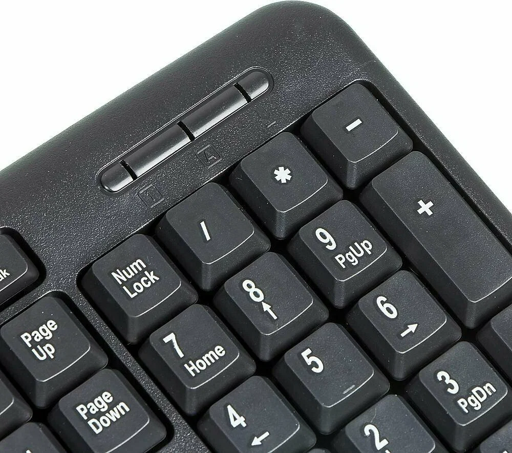 Клавиатура Oklick 90MV2 проводная, USB Type-A, чёрный