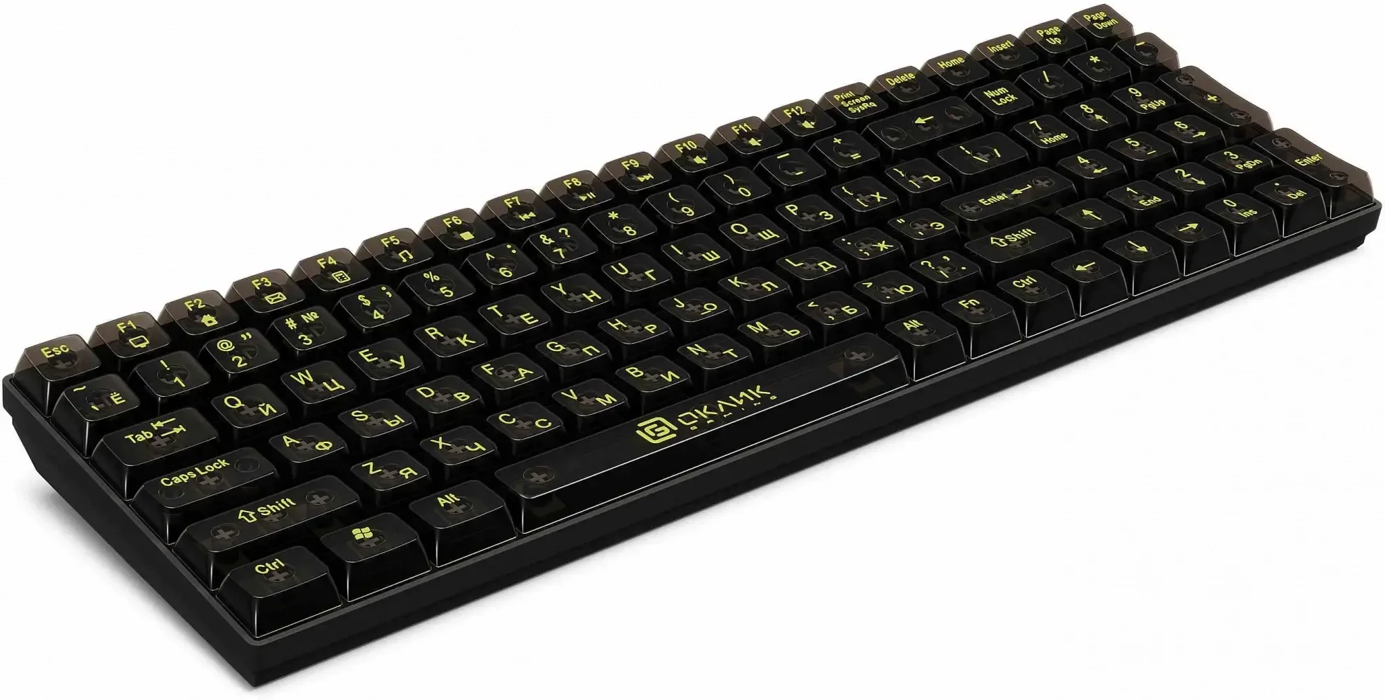 Клавиатура Oklick 915GK проводная, USB Type-A, чёрный