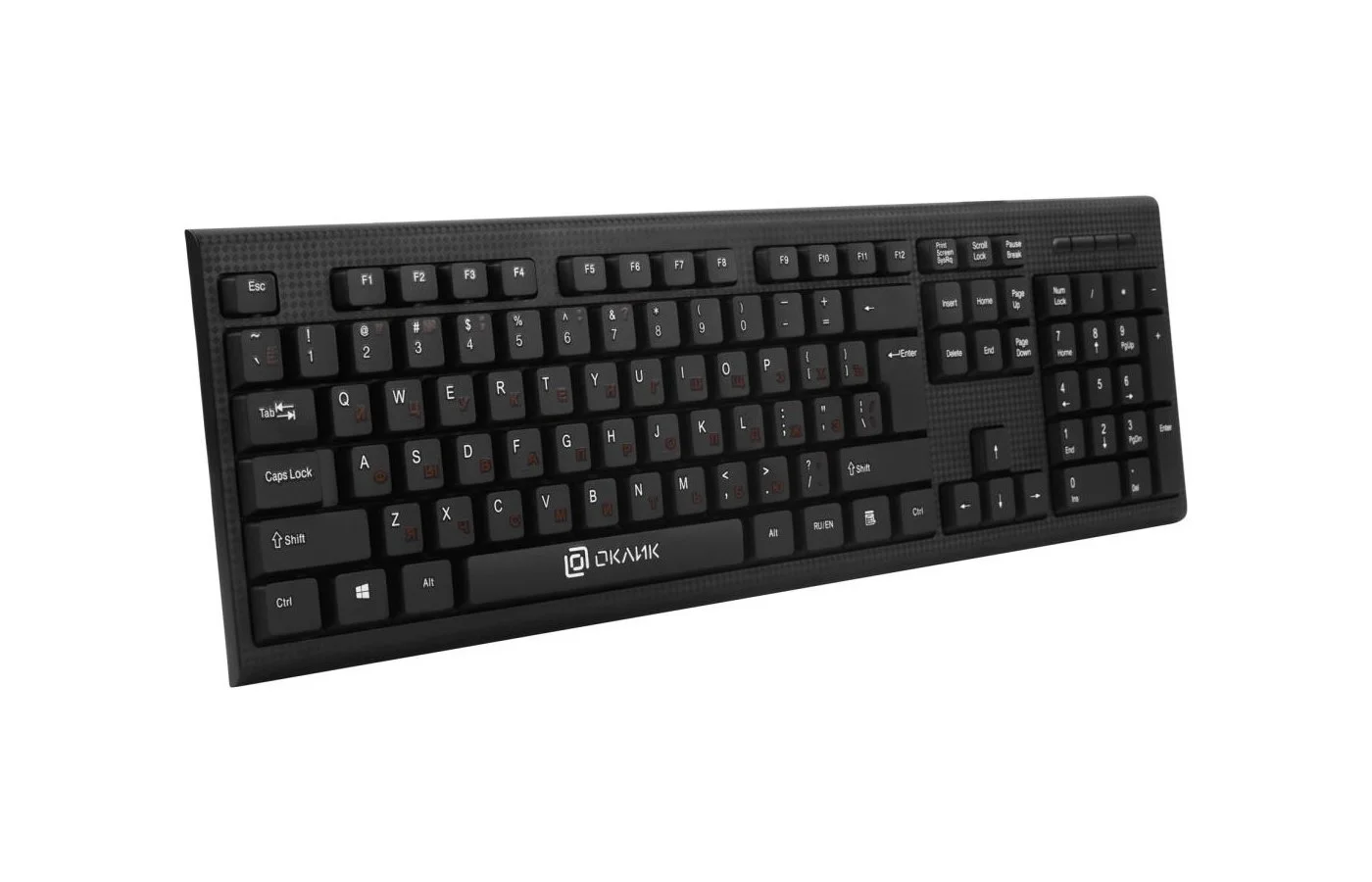 Клавиатура Oklick 95M проводная, USB Type-A, чёрный