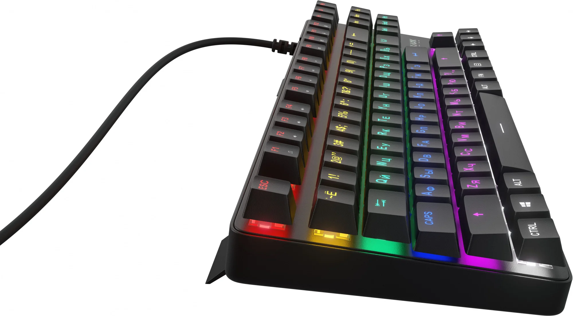 Клавиатура Oklick 969G Shotgun проводная, USB Type-A, чёрный