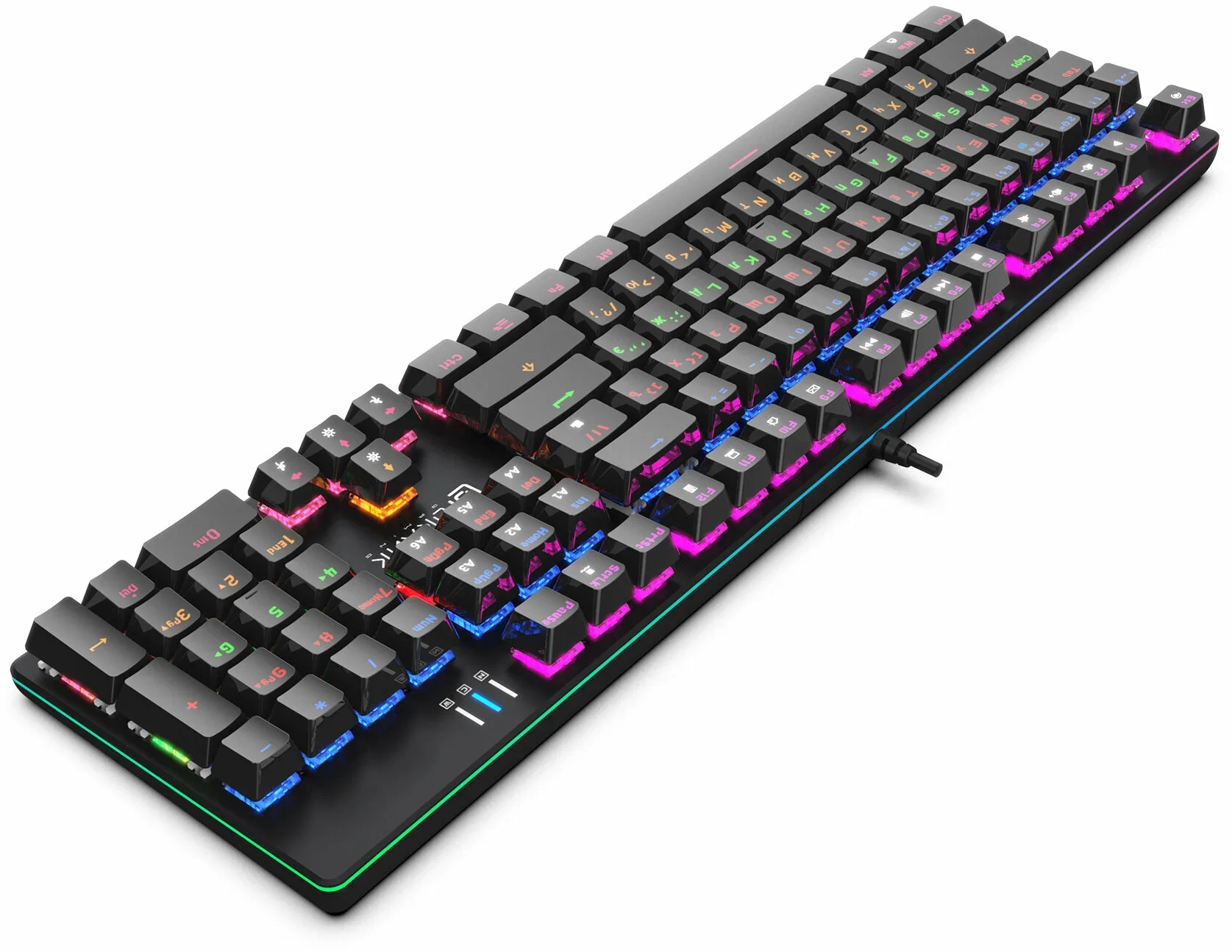 Клавиатура Oklick 990 G2 проводная, USB Type-A, чёрный