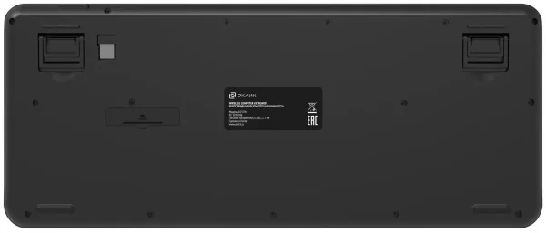 Клавиатура Oklick K257W беспроводная, радиоканал, чёрный