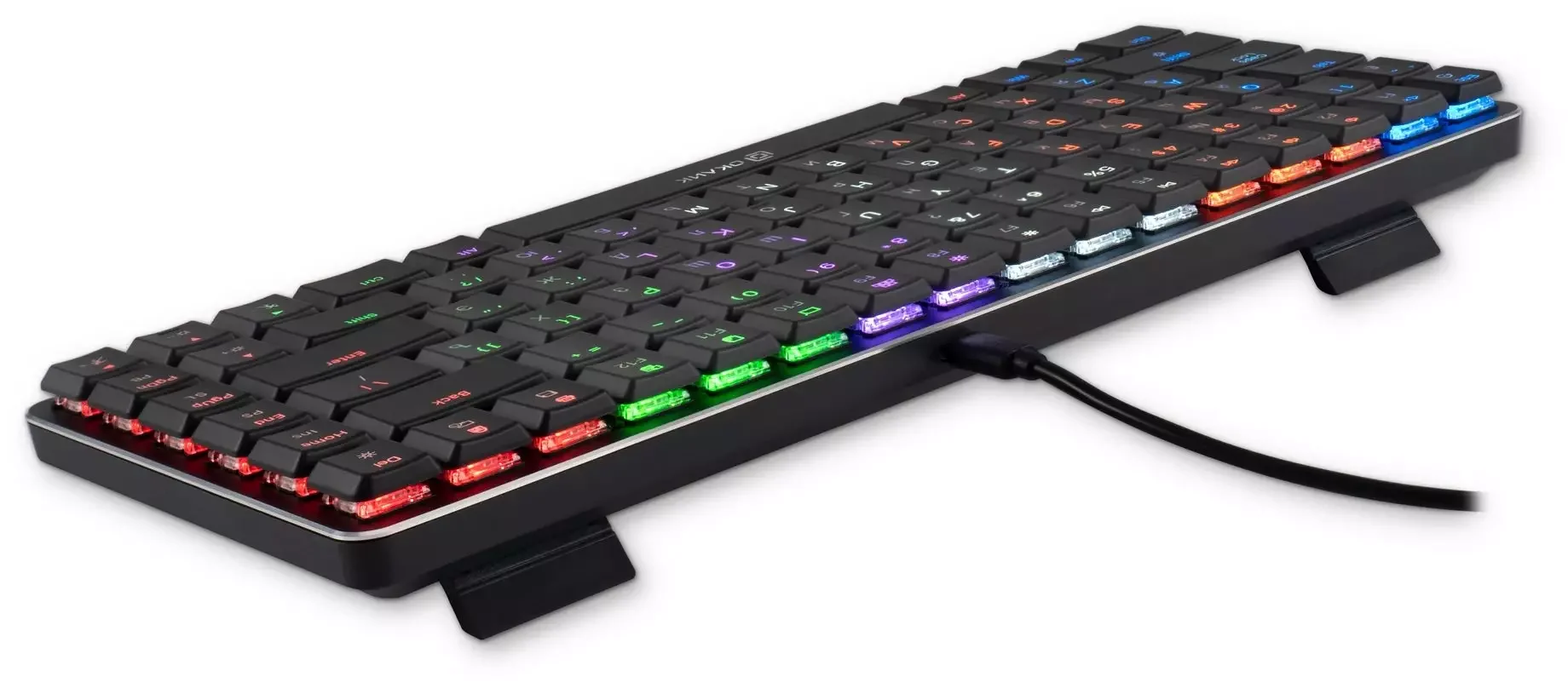 Клавиатура Oklick K615X проводная, USB Type-A, чёрный