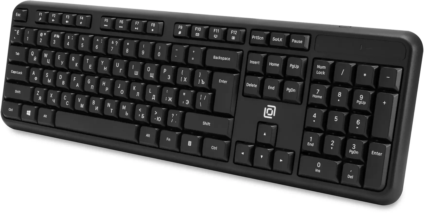 Клавиатура Oklick K888W беспроводная, радиоканал, чёрный
