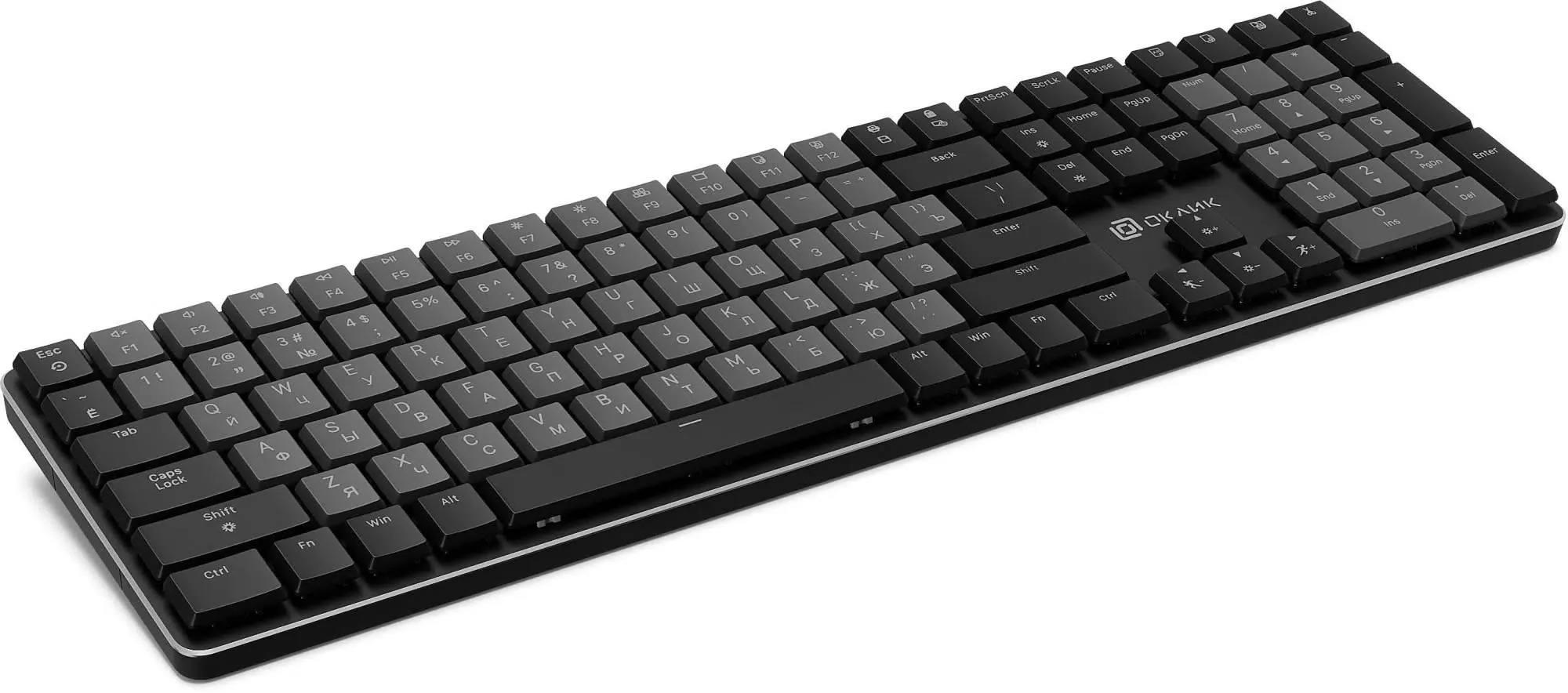 Клавиатура Oklick K953X проводная, USB Type-A, чёрный