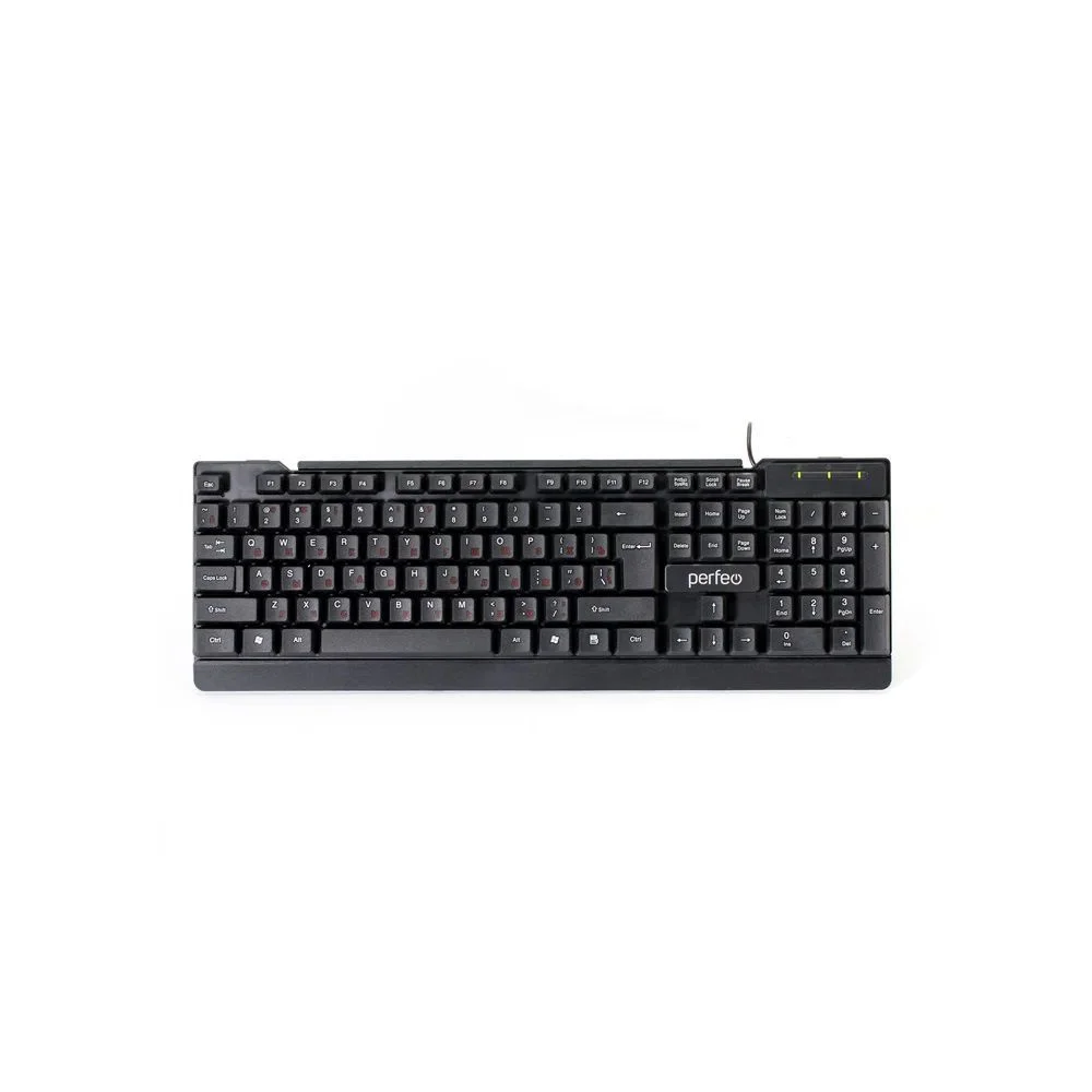 Клавиатура Perfeo "NICE" Multimedia, USB, черный PF_A4795