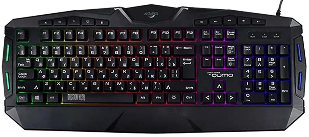 Клавиатура Qumo Antares K60 проводная, USB Type-A, чёрный