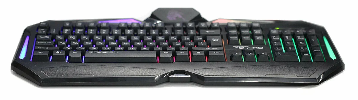 Клавиатура Qumo Dragon War Spirit проводная, USB Type-A, чёрный