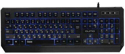 Клавиатура Qumo Office Base K59 проводная, USB Type-A, чёрный