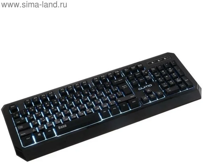 Клавиатура Qumo Office Base K59 проводная, USB Type-A, чёрный