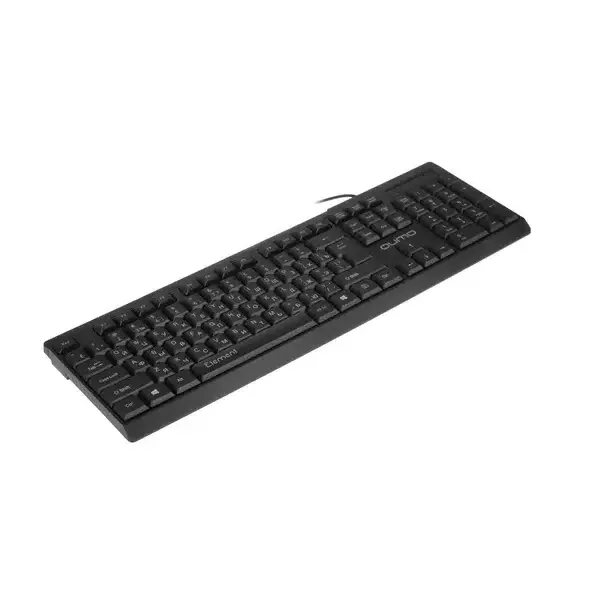 Клавиатура Qumo Office Element K65 проводная, USB Type-A, чёрный