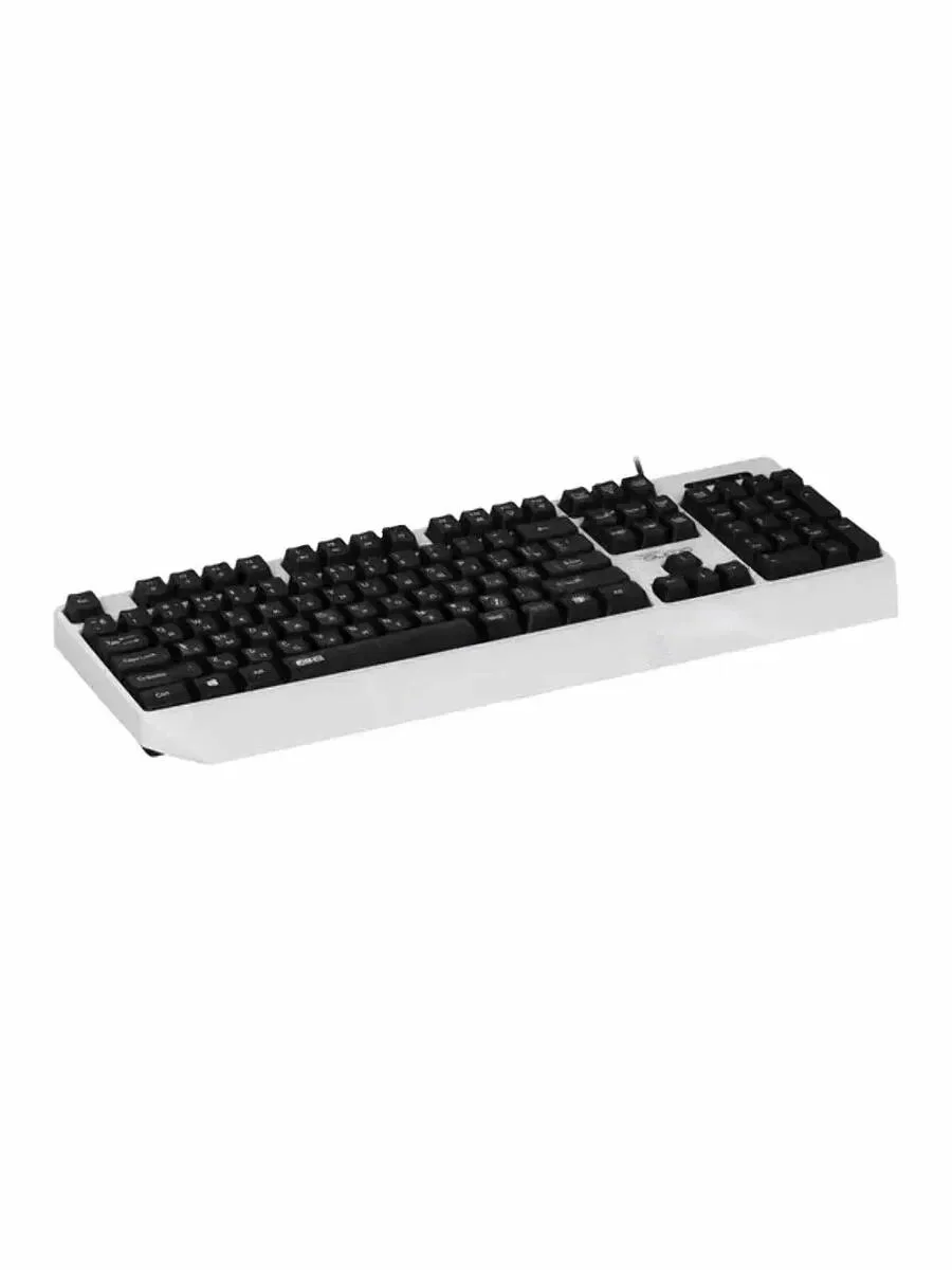 Клавиатура Qumo Twins K68 проводная, USB Type-A, чёрный