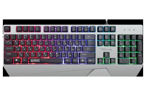 Клавиатура Qumo Twins K68 проводная, USB Type-A, чёрный