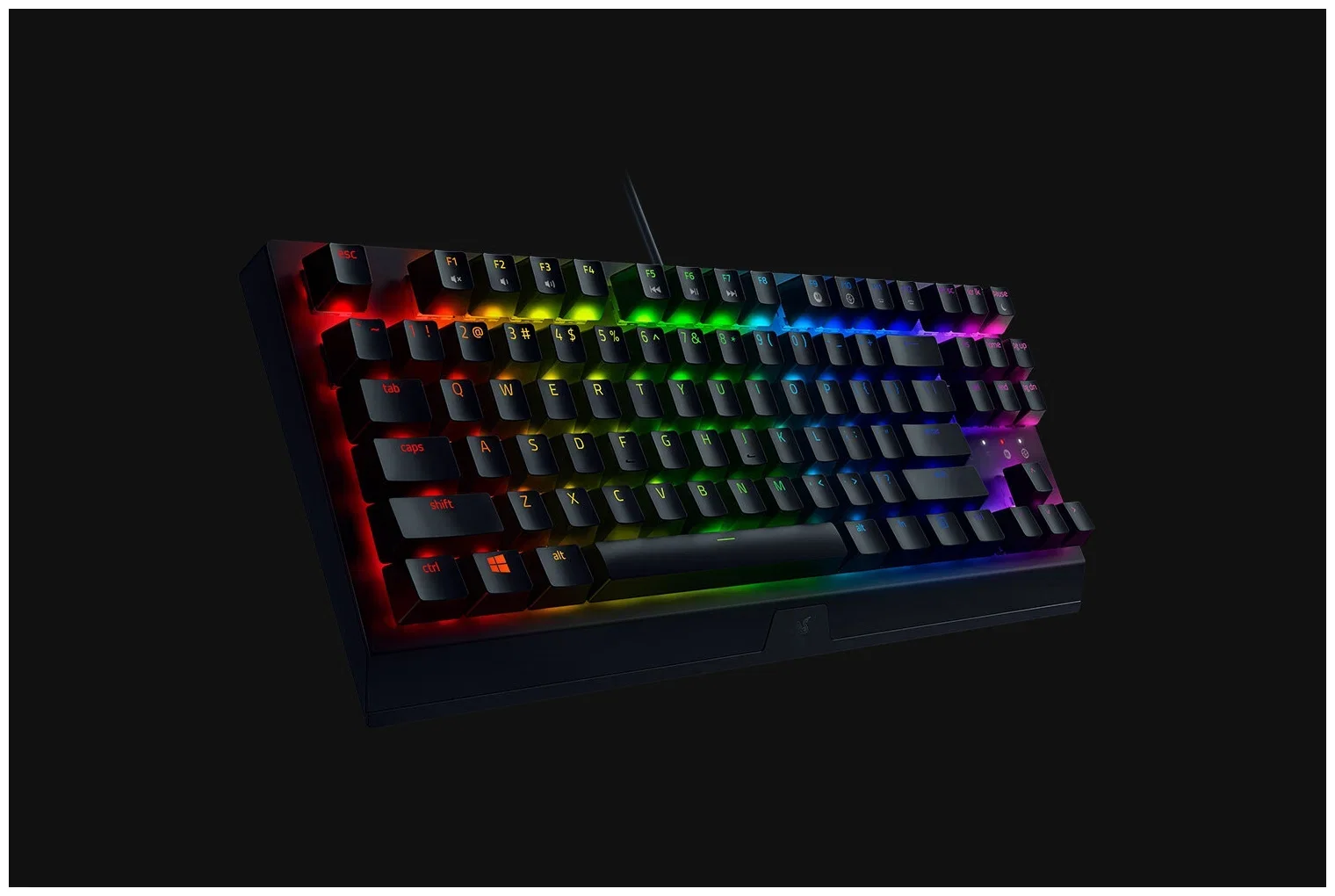 Клавиатура Razer BlackWidow V3 Tenkeyless проводная, USB, чёрный