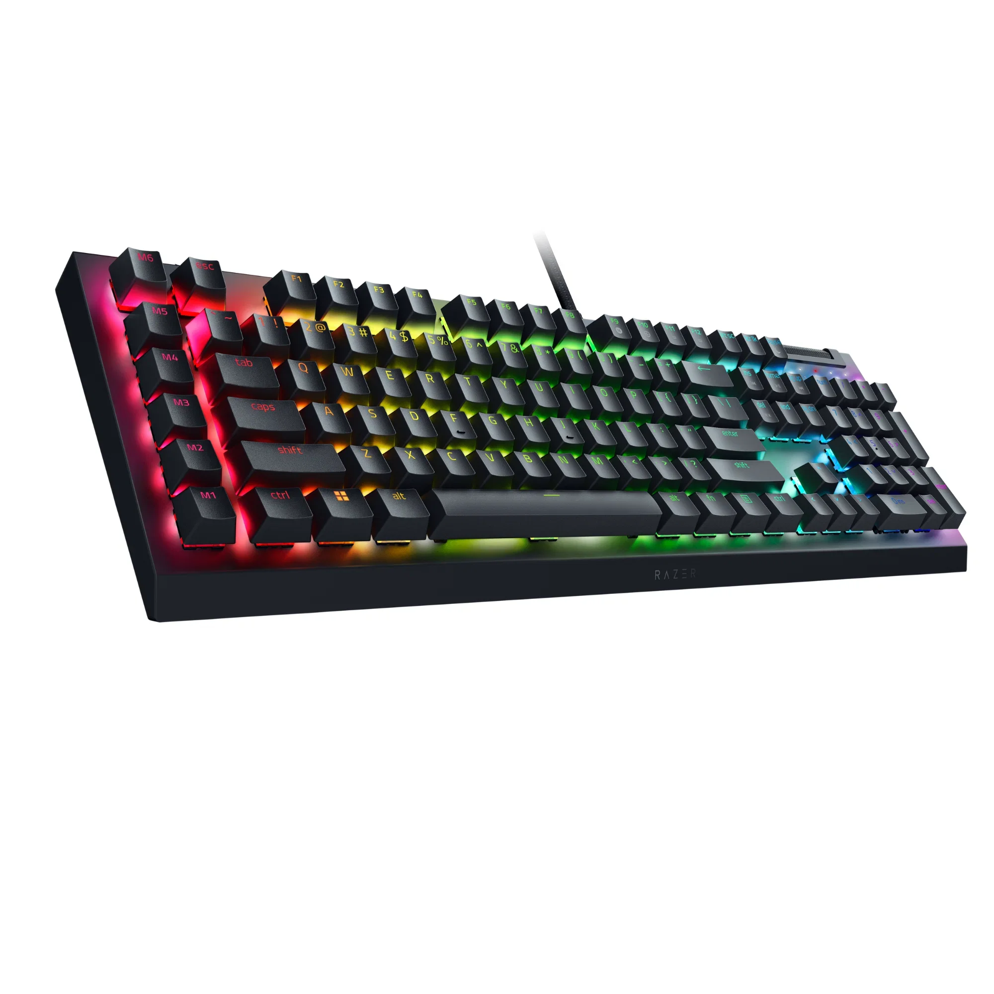 Клавиатура Razer BlackWidow V4 X Fortnite Edition проводная, USB Type-A, чёрный