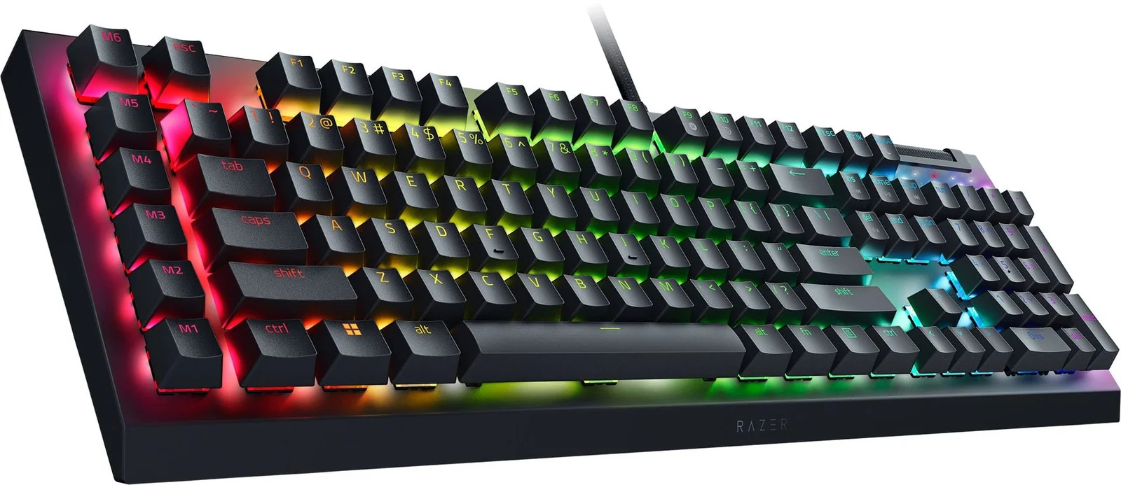 Клавиатура Razer BlackWidow V4 X Fortnite Edition проводная, USB Type-A, чёрный
