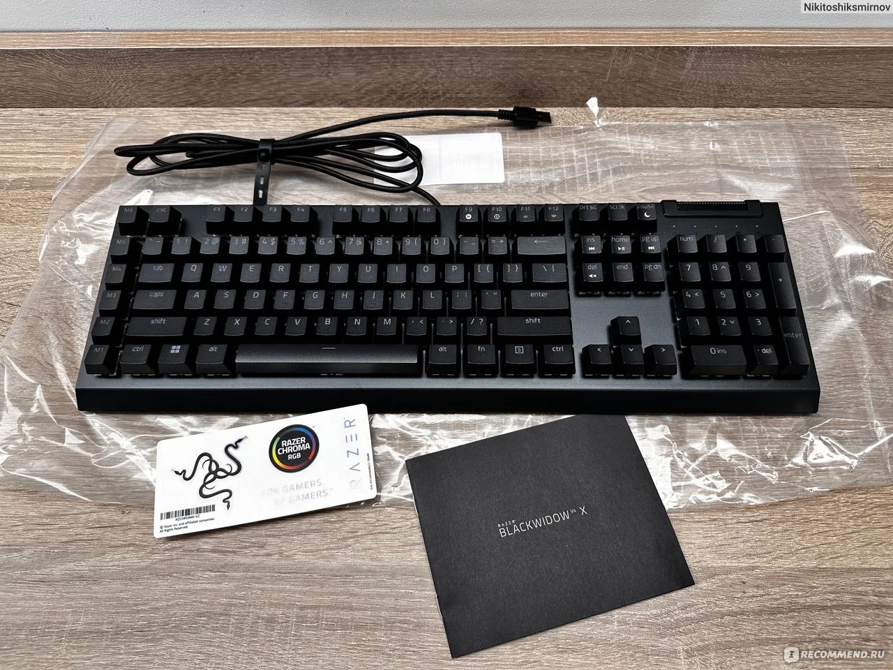 Клавиатура Razer BlackWidow V4 X Green Switch Minecraft Edition проводная, USB Type-A, зеленый