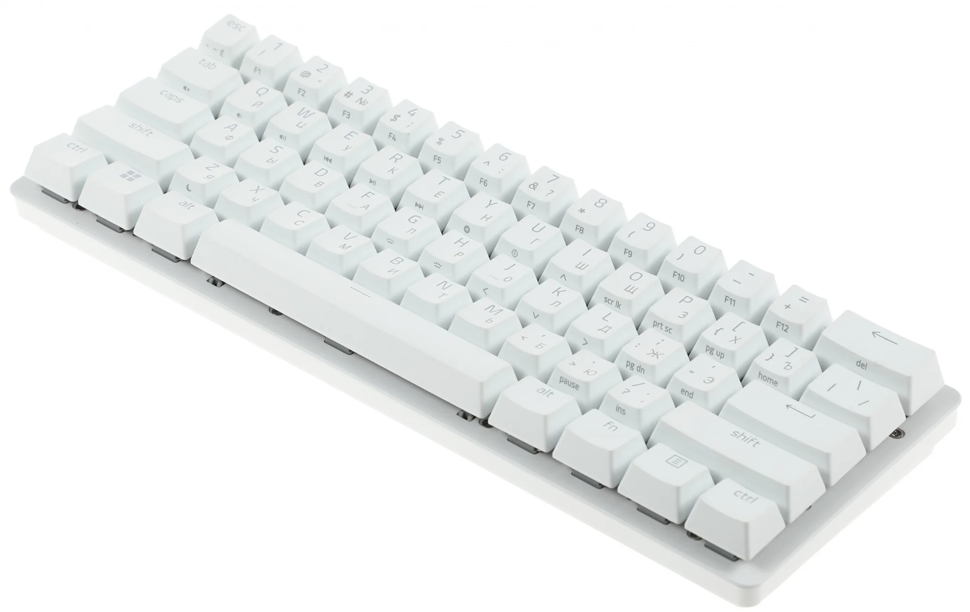 Клавиатура Razer Huntsman Mini проводная, USB, белый