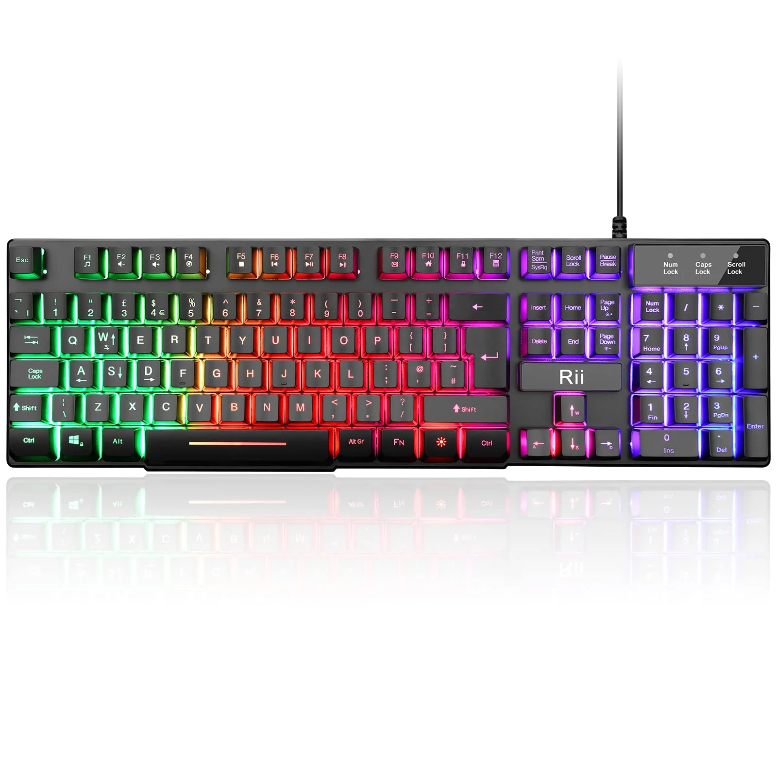 Клавиатура Redragon Nagato проводная, USB Type-A, чёрный