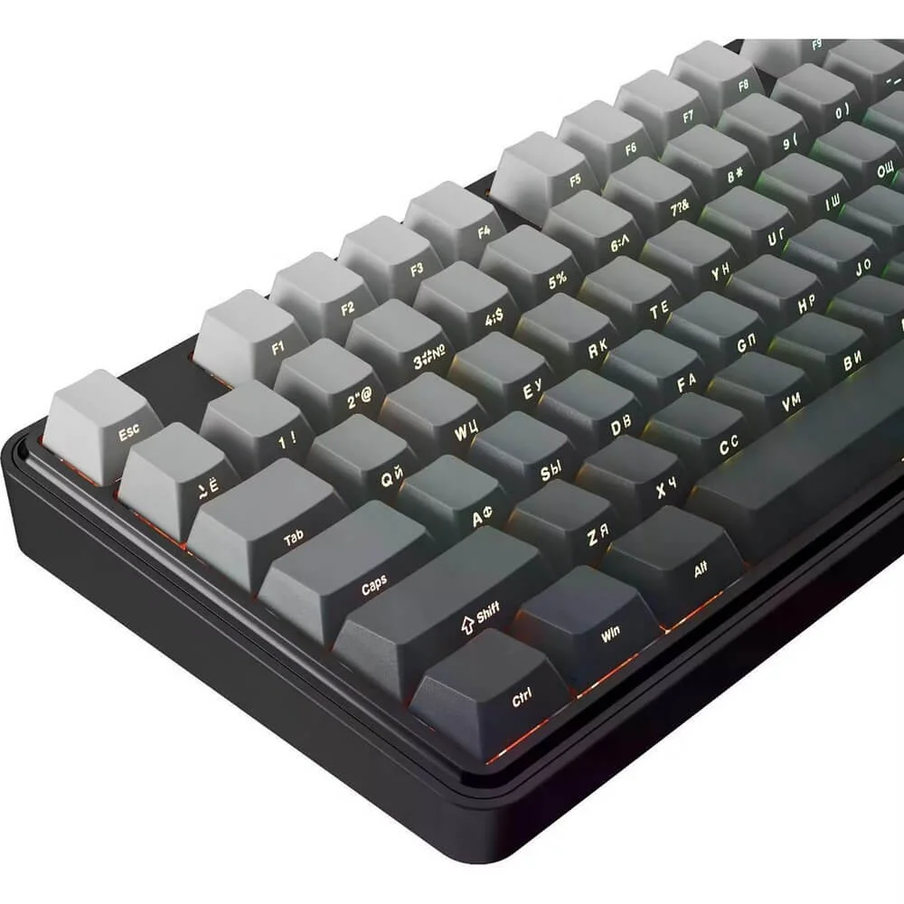 Клавиатура Redragon Star Blade Pro гибридная, USB Type-A, Bluetooth, радиоканал, чёрный