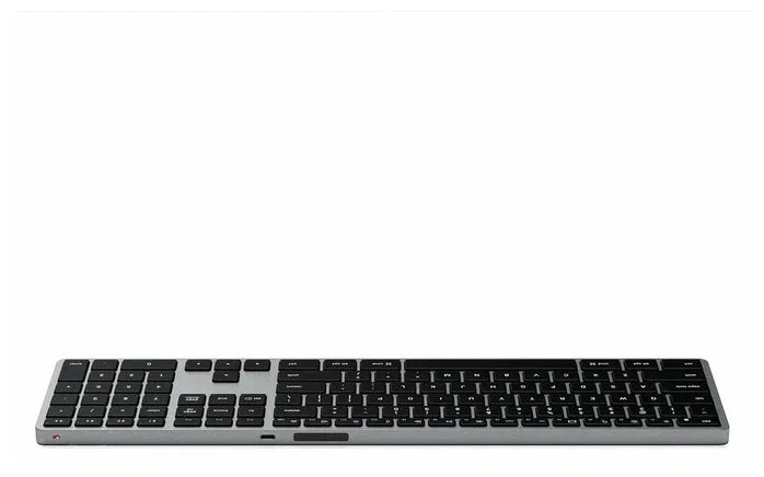 Клавиатура Satechi Slim X3 беспроводная, Bluetooth, серый