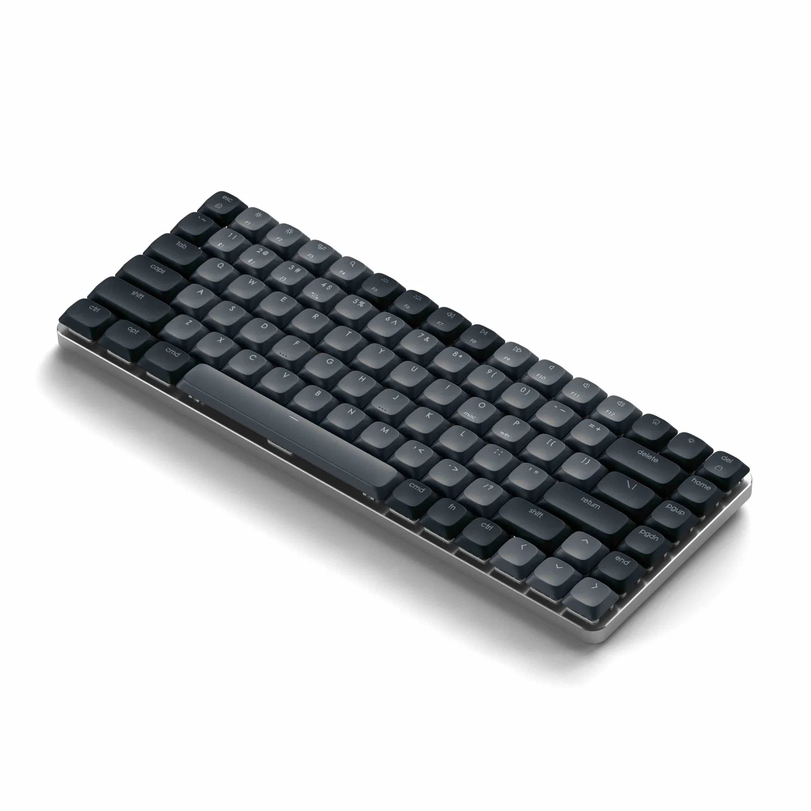 Клавиатура Satechi SM1 Slim Dark гибридная, USB Type-A, Bluetooth, радиоканал, чёрный