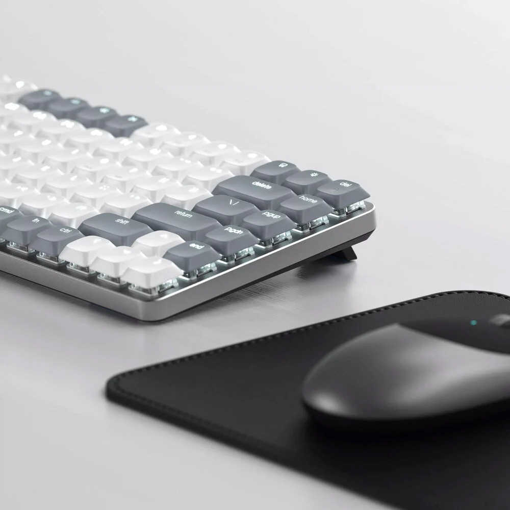 Клавиатура Satechi SM1 Slim Dark гибридная, USB Type-A, Bluetooth, радиоканал, чёрный