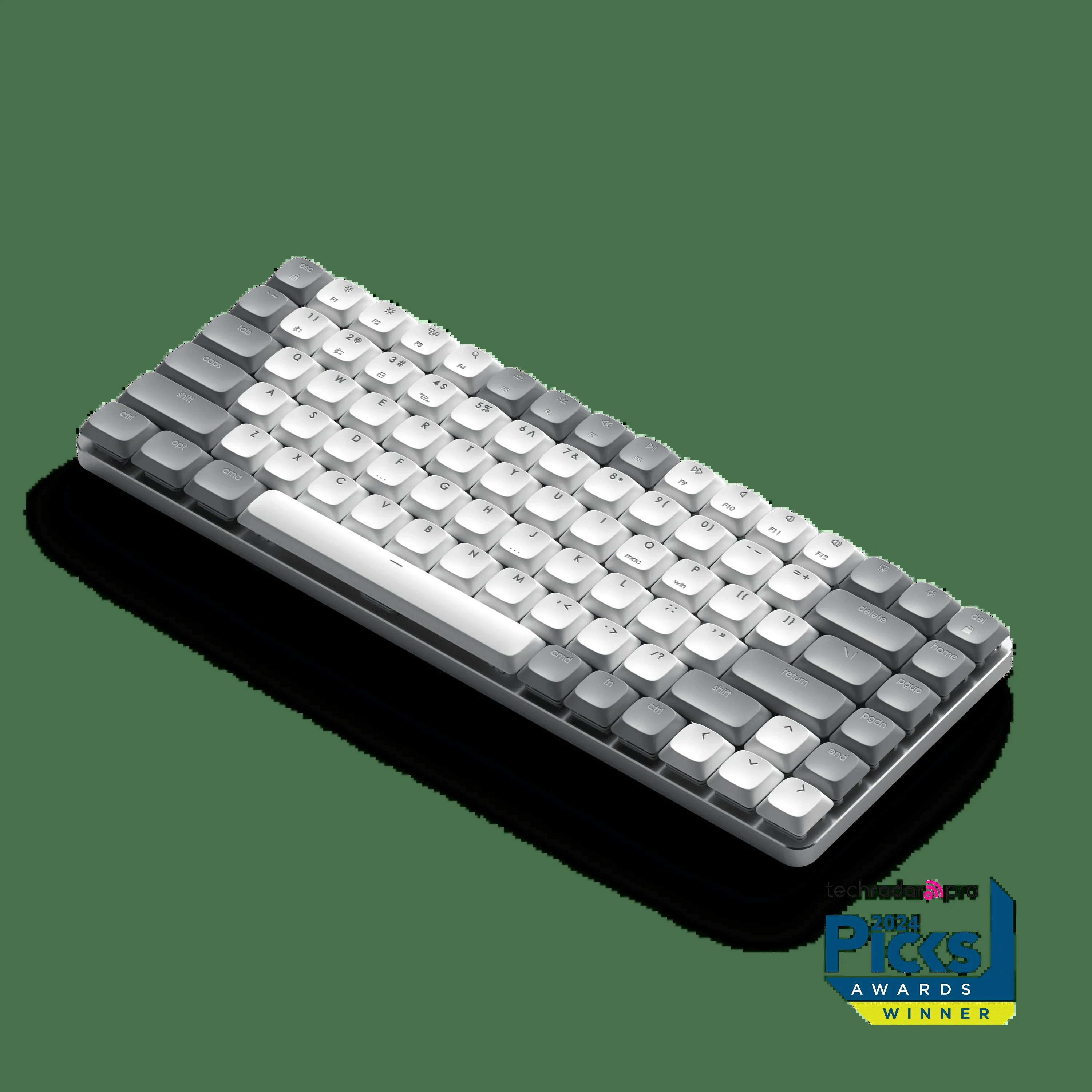 Клавиатура Satechi SM1 Slim Light гибридная, USB Type-A, Bluetooth, радиоканал, белый
