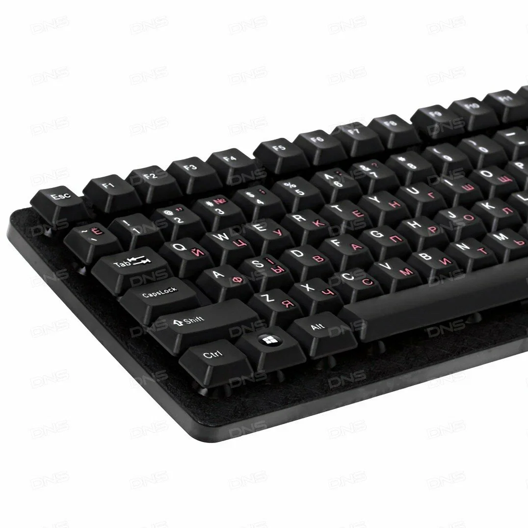 Клавиатура SVEN Standard 301 проводная, USB Type-A, чёрный