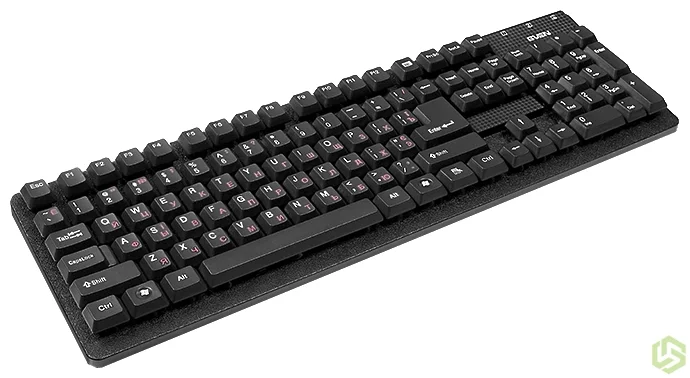 Клавиатура SVEN Standard 301 проводная, USB Type-A, чёрный