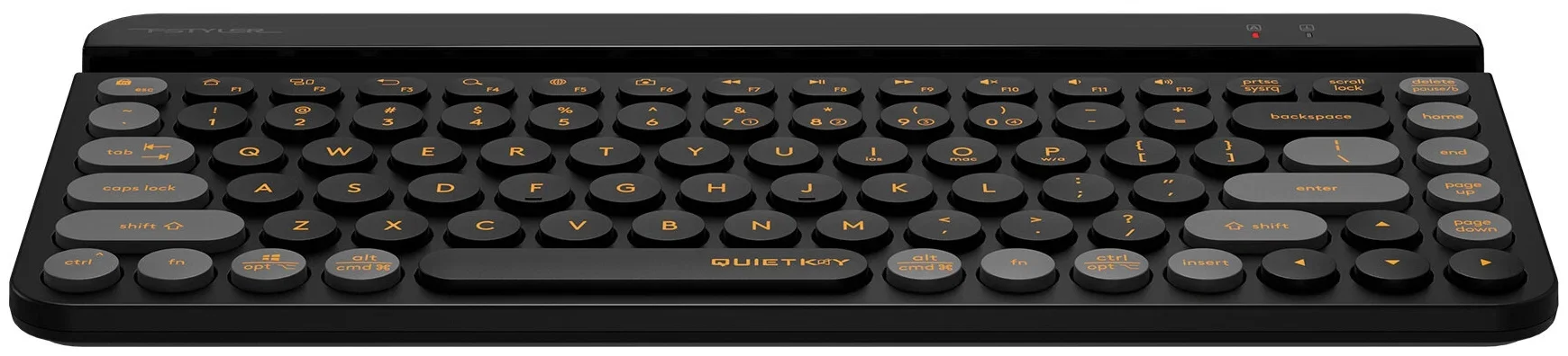 Клавиатура беспроводная A4Tech Fstyler FBK30 черный/серый USB BT/Radio slim Multimedia