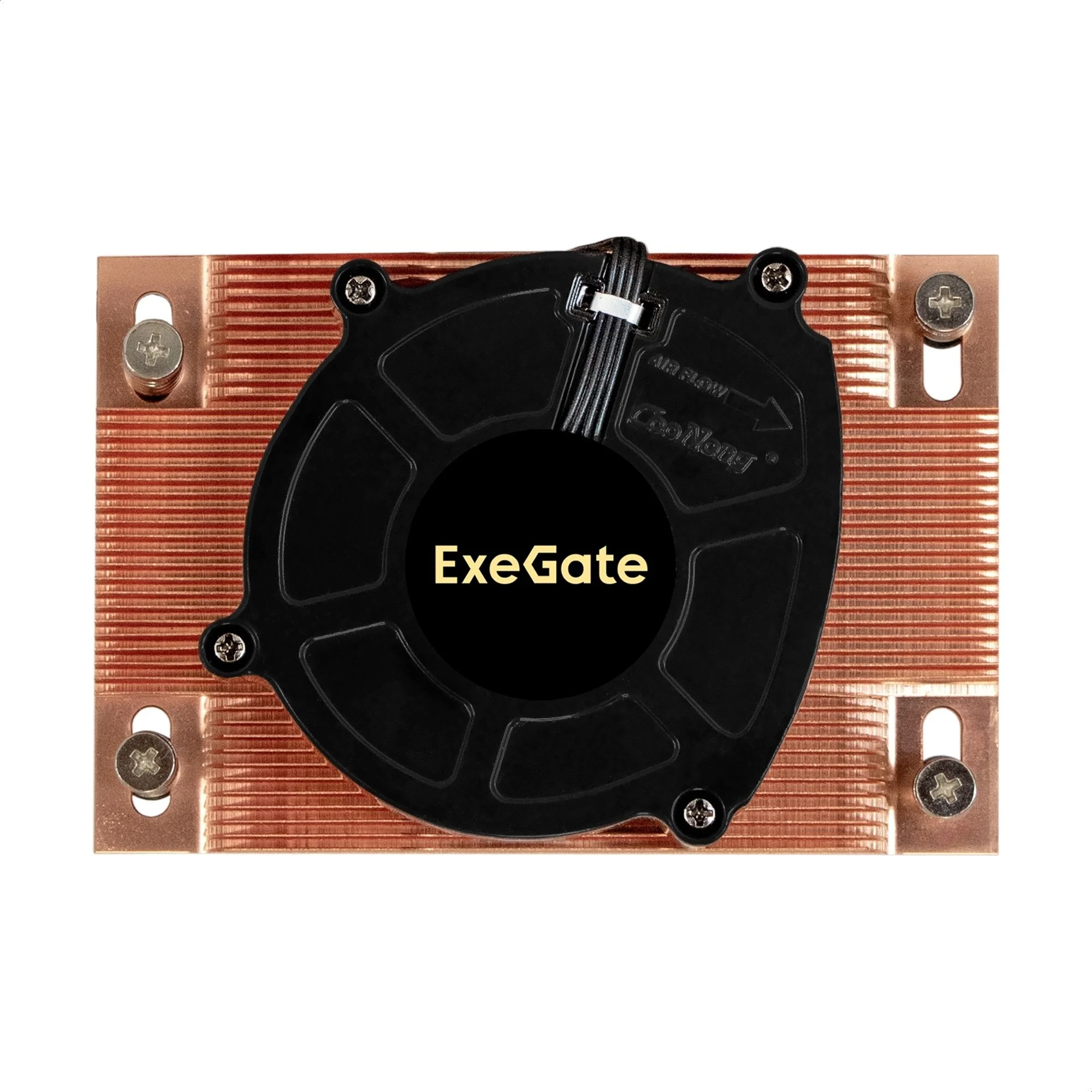 Кулер для процессора ExeGate ESNK-P0062AP4v2.PWM.1U.SP3.Cu (EX297634RUS)
