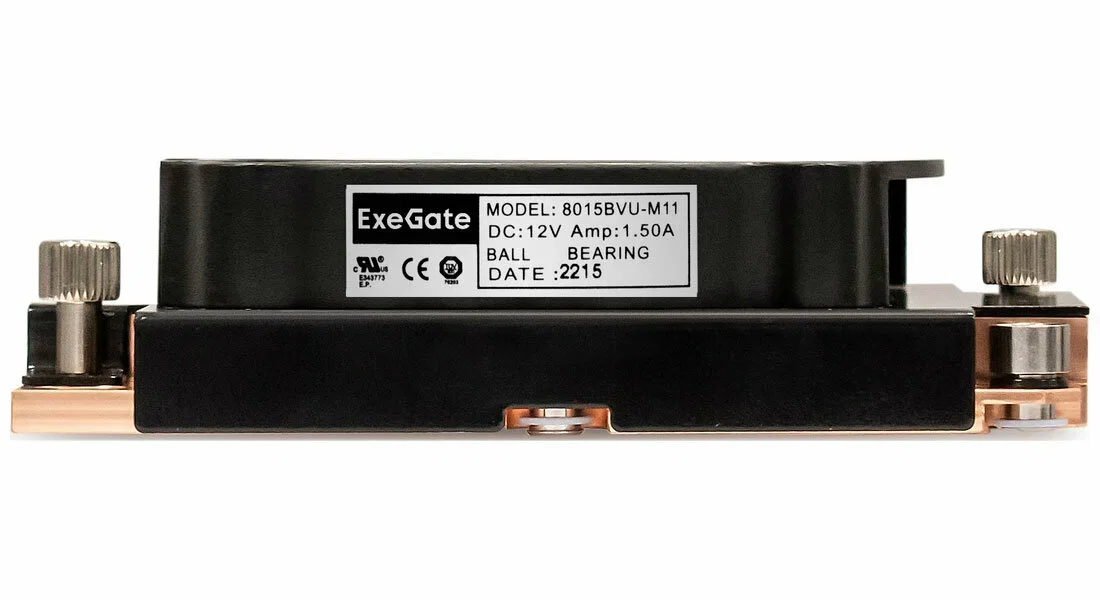 Кулер для процессора ExeGate ESNK-P0067APS4.PWM.1U.3647.Cu (EX293438RUS)