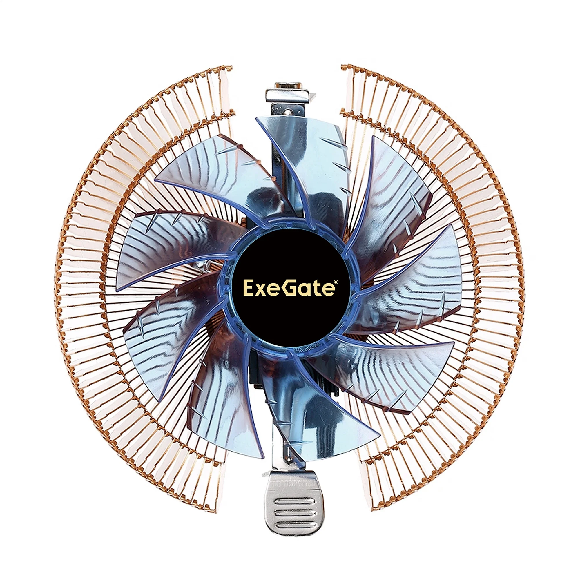 Кулер для процессора ExeGate Wizard EE91-Cu.BLUE (EX286153RUS)